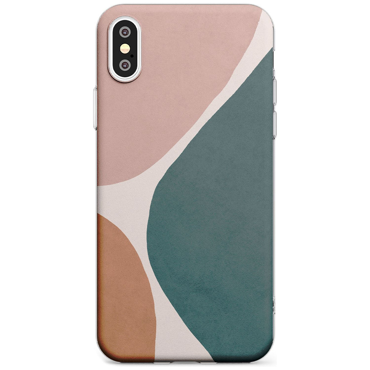 Lush Abstract Watercolour Design #8 Phone Case iPhone X / iPhone XS / Clear Case,iPhone XR / Clear Case,iPhone XS MAX / Clear Case Blanc Space