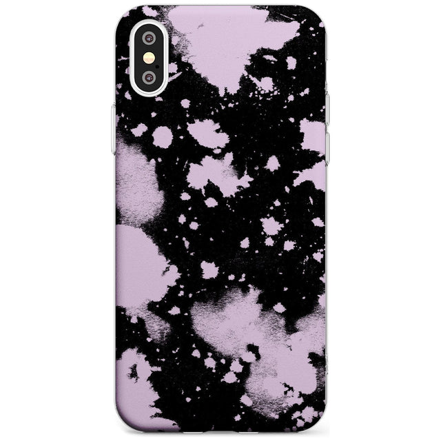Pink & Black Acid Wash Tie-Dye iPhone Case  Slim Case Phone Case - Case Warehouse