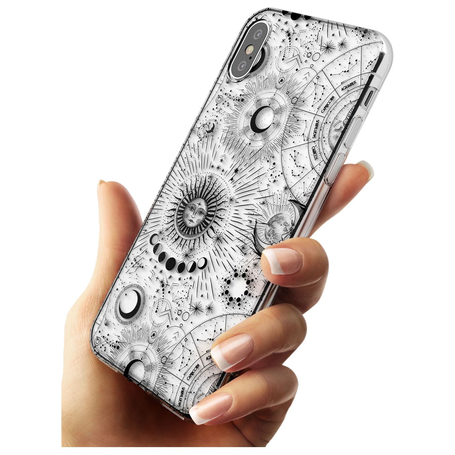 Transparent Suns & Zodiac Charts iPhone Case   Phone Case - Case Warehouse