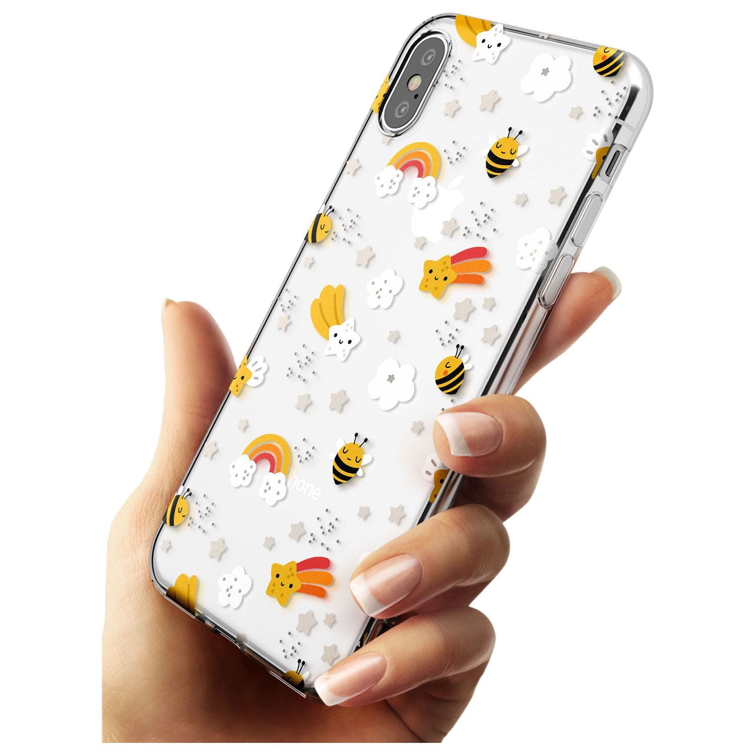 Busy Bee Slim TPU Phone Case Warehouse X XS Max XR