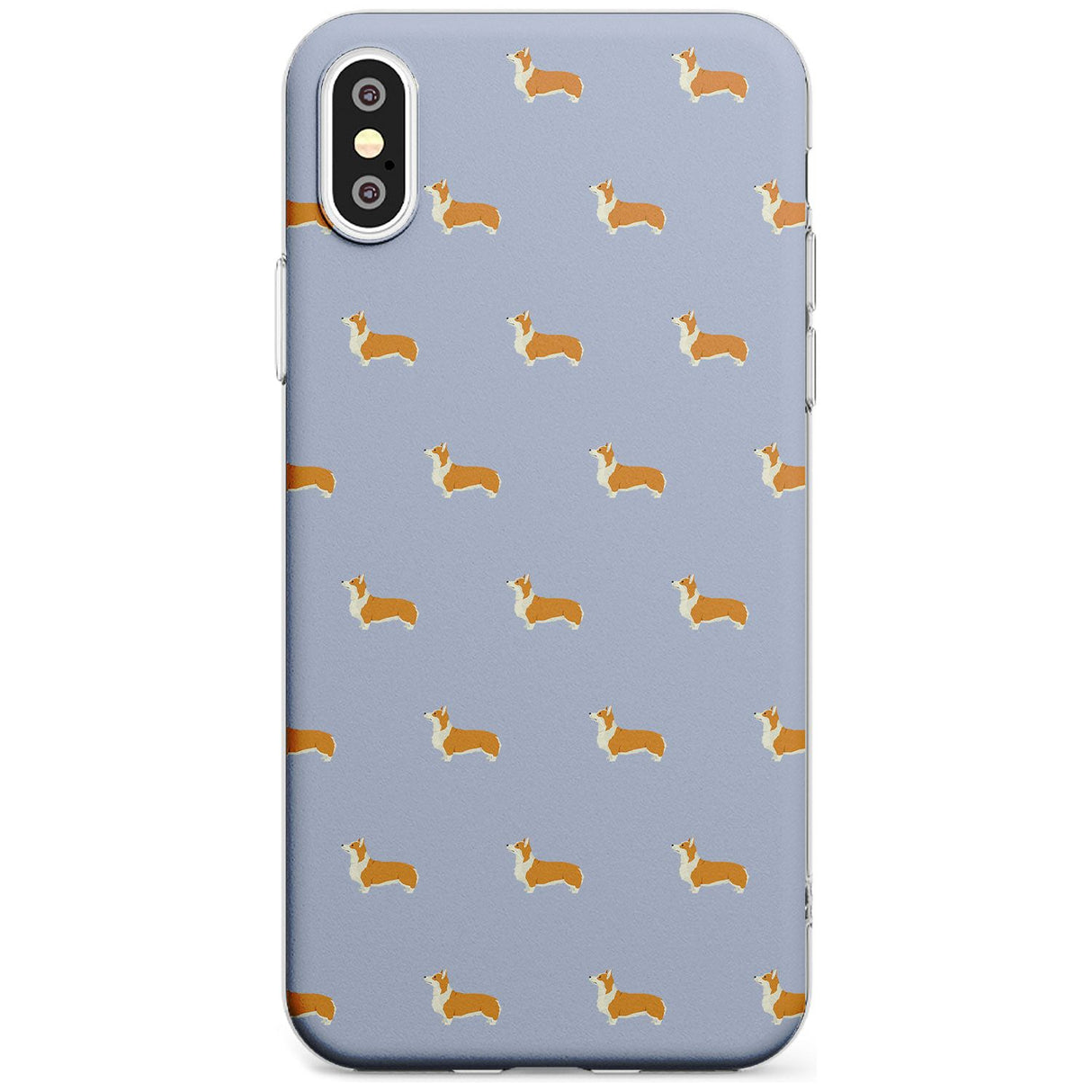Pembroke Welsh Corgi Dog Pattern Slim TPU Phone Case Warehouse X XS Max XR
