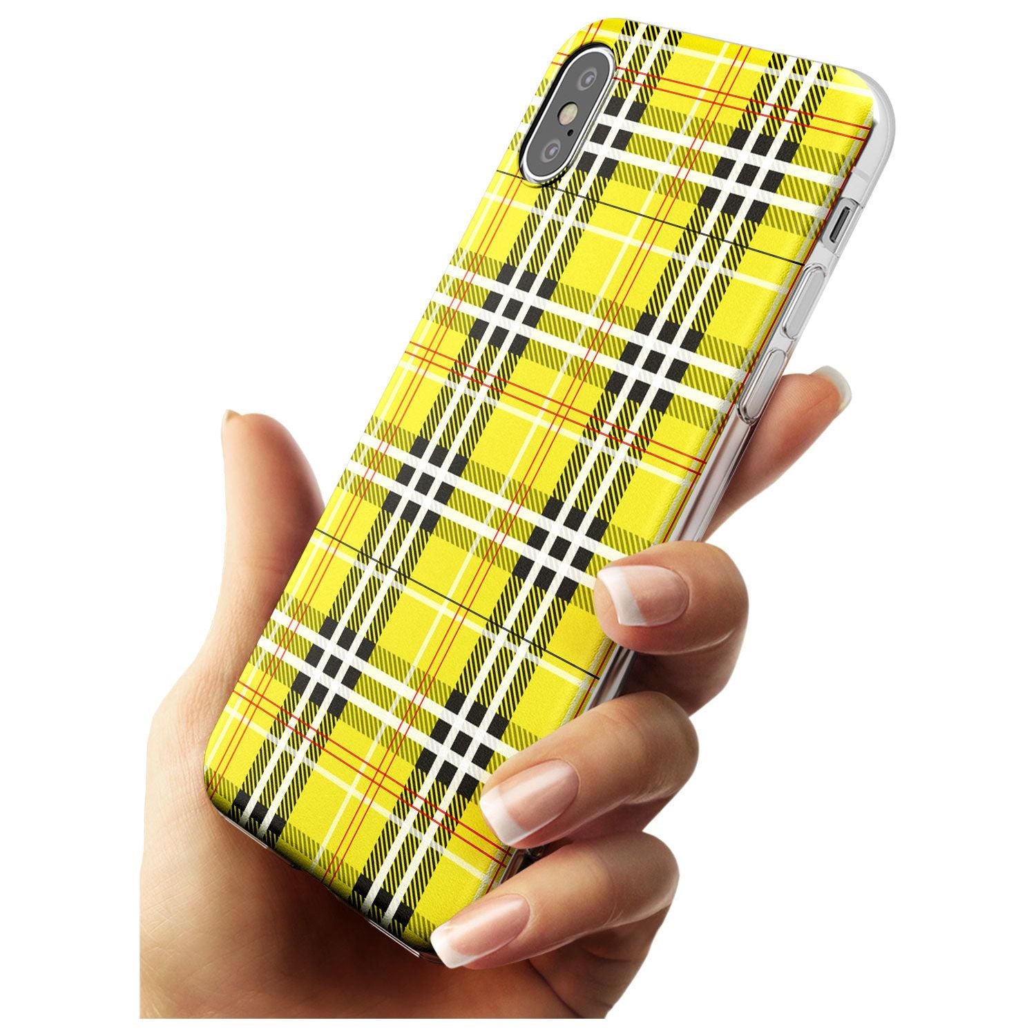 Yellow Plaid iPhone Case   Phone Case - Case Warehouse